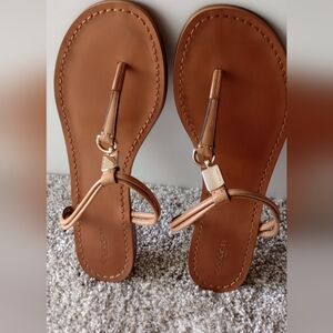 Women's leather sandals SZ 8. 5